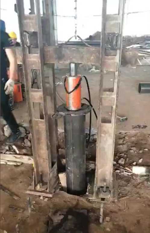 张家口涿鹿县钢管桩加固
