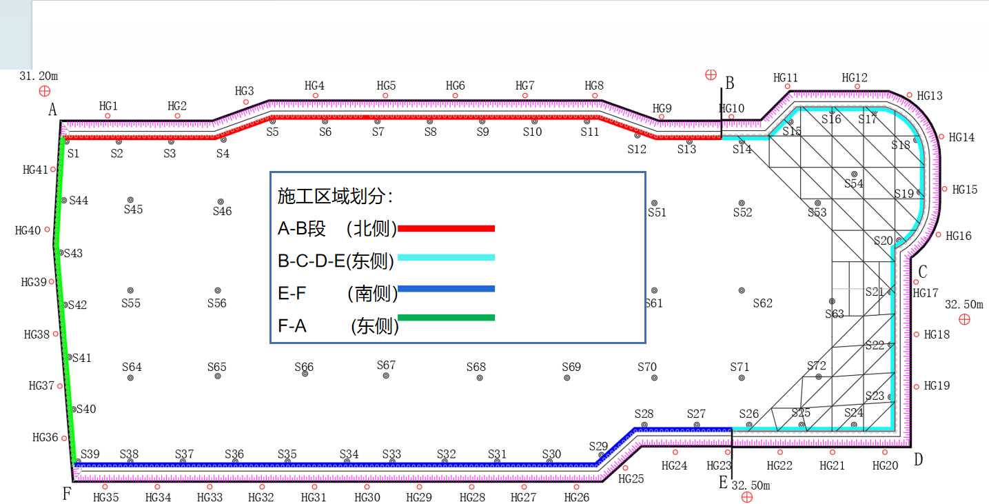张家口涿鹿县基坑支护设计